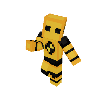 madness - Minecraft pose by bunnful | Perfect for thumbnails and renders