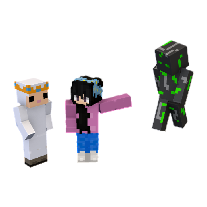 reporting someone cheating minecraft pose by eslilez