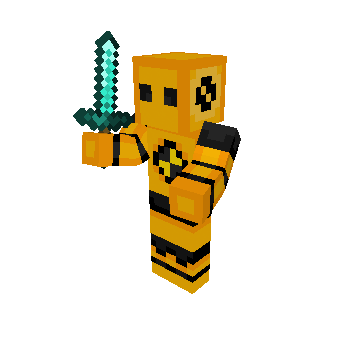 Sword Presentation - Minecraft pose by icyneeo | Perfect for thumbnails and renders