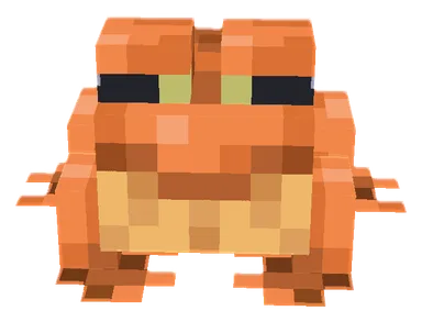 Minecraft Frog PNG, front