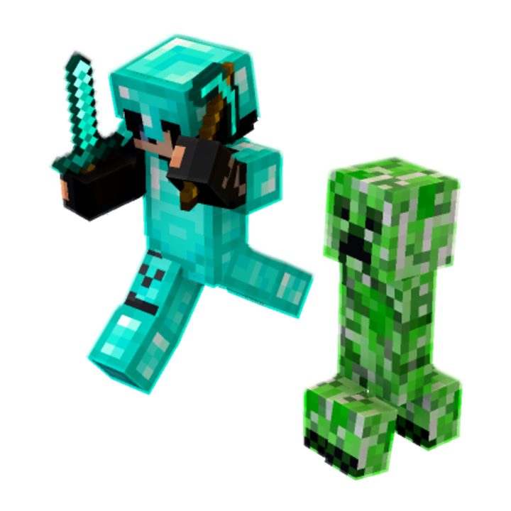 minecraft pfp - Minecraft pose by neenahb10 | Perfect for thumbnails and renders