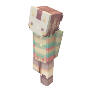Shy Head Tilt - Minecraft pose by googoovue | Perfect for thumbnails and renders