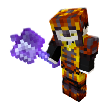 LestySenpaii mace minecraft pose by Apdo Kald