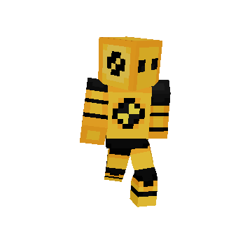 running from something - Minecraft pose by bloohi | Perfect for thumbnails and renders