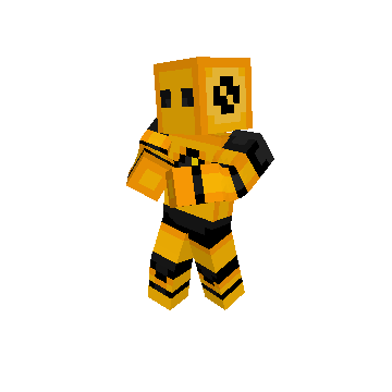 Scared - Minecraft pose by moon_rise | Perfect for thumbnails and renders
