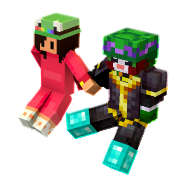 friendship minecraft pose by dol9hin