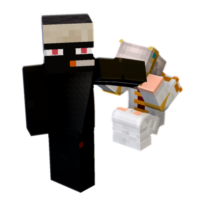 One Handed Chokehold minecraft pose by zeiusme