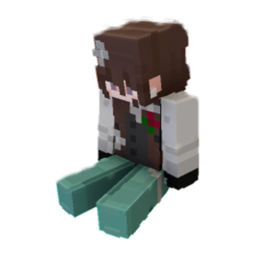 sit - Minecraft pose by srthdhgfhfghhg | Perfect for thumbnails and renders