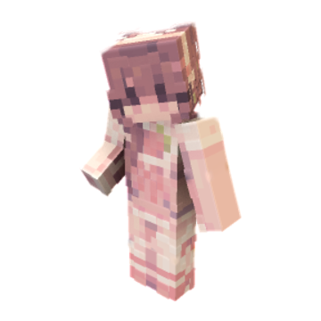 chatting cute - Minecraft pose by eviedreami | Perfect for thumbnails and renders