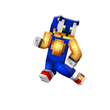 sonic and the secret realms artwork pose - Minecraft pose by sonicgamer | Perfect for thumbnails and renders