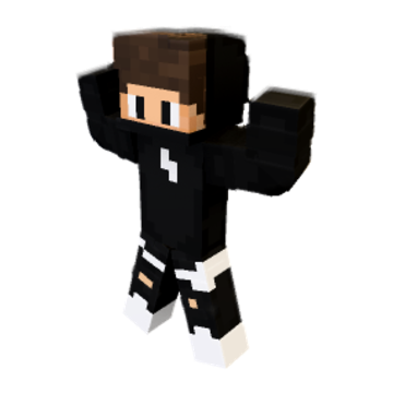NightD24 Absolute Cinema - Minecraft pose by zaky | Perfect for thumbnails and renders