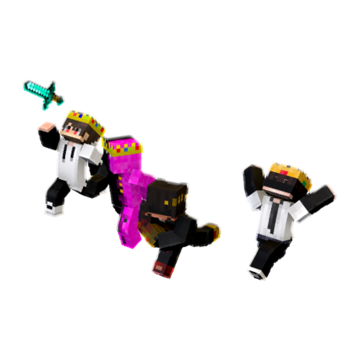 4 friends running