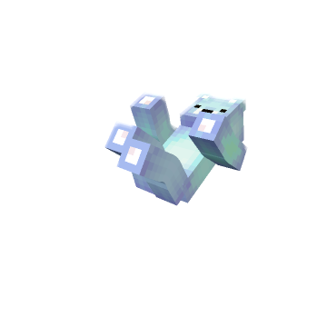 Falling minecraft pose by chicken_gamer