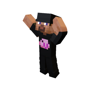 Woah minecraft pose by astr0_blob