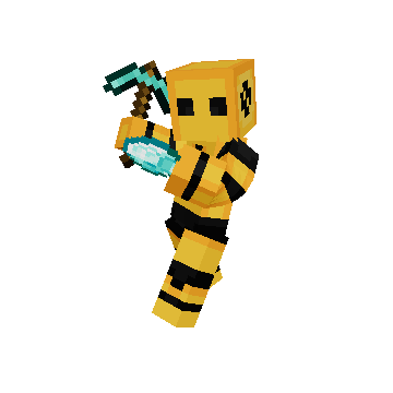 diamond - Minecraft pose by hyper_lucy | Perfect for thumbnails and renders