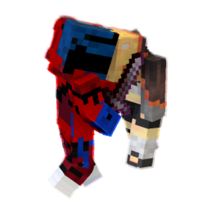 Shhhhh minecraft pose by zyrexxx