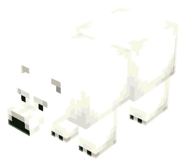 Minecraft Polar Bear PNG