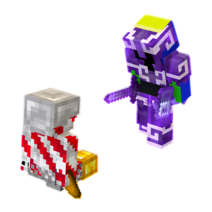 Inferior minecraft pose by atcroblox