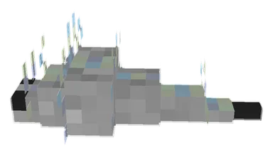 Minecraft Silverfish PNG, side