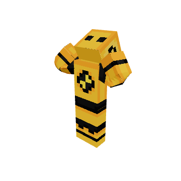 Defensive Stance - Minecraft pose by lunabunny | Perfect for thumbnails and renders