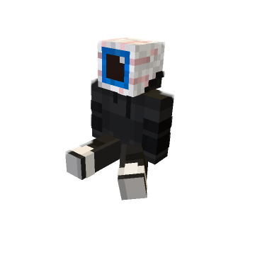 Sitting Floor Chill - Minecraft pose by eggrants05 | Perfect for thumbnails and renders