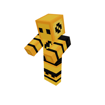 Arms Out Stance - Minecraft pose by tuttuuyy | Perfect for thumbnails and renders