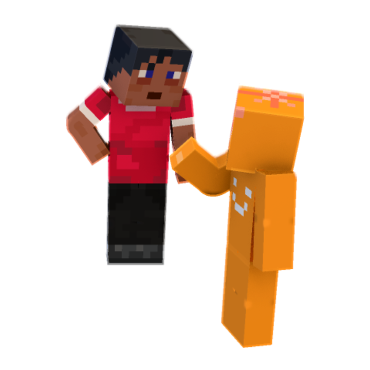 talk minecraft pose by xxy7ux