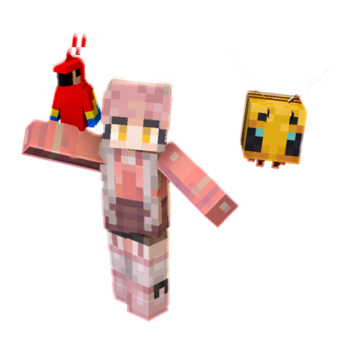 mobs - Minecraft pose by ricklyne | Perfect for thumbnails and renders