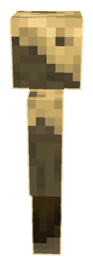 Minecraft Husk PNG, side
