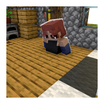 sat - Minecraft pose by sparingly | Perfect for thumbnails and renders