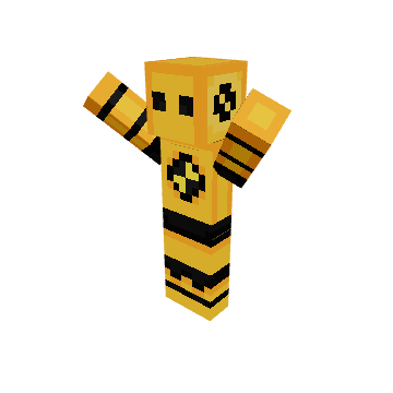 Arms in air - Minecraft pose by kingmoonshine | Perfect for thumbnails and renders