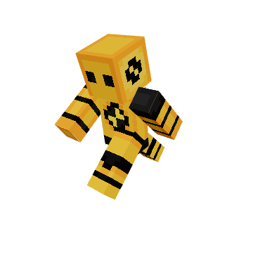 Radioactive Rush - Minecraft pose by snowcraft | Perfect for thumbnails and renders