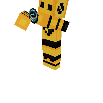 clock rabbit - Minecraft pose by eslhu | Perfect for thumbnails and renders