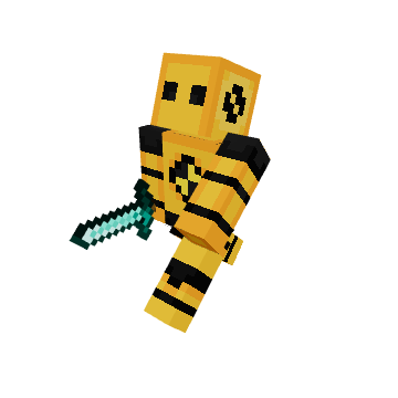 Portadas - Minecraft pose by lyoonzzz | Perfect for thumbnails and renders