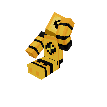 Sit panic - Minecraft pose by edgierparsley22 | Perfect for thumbnails and renders