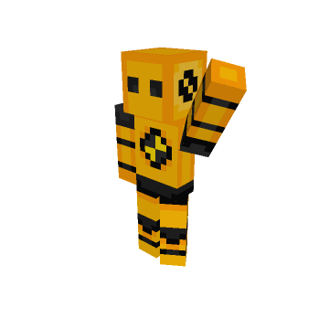 wave - Minecraft pose by hellopeople | Perfect for thumbnails and renders