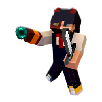 Server - Minecraft pose by art1k | Perfect for thumbnails and renders