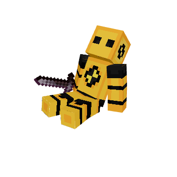 Dramatic Rest - Minecraft pose by purple_darkness | Perfect for thumbnails and renders