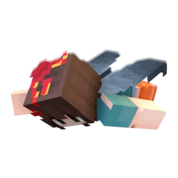 FLYING minecraft pose by seasonsofsmp