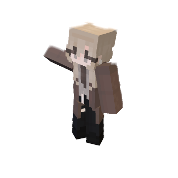 yes - Minecraft pose by uxpo | Perfect for thumbnails and renders