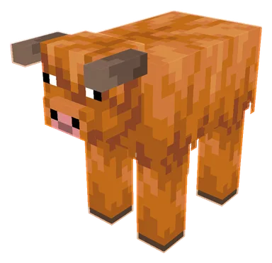Minecraft Cold Cow PNG