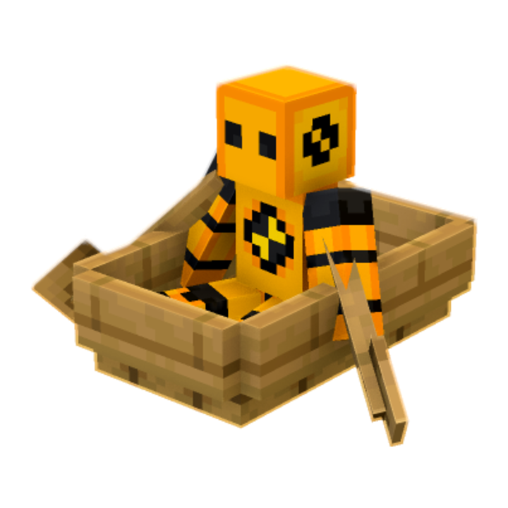 Sitting In Boat - Minecraft pose by leon | Perfect for thumbnails and renders