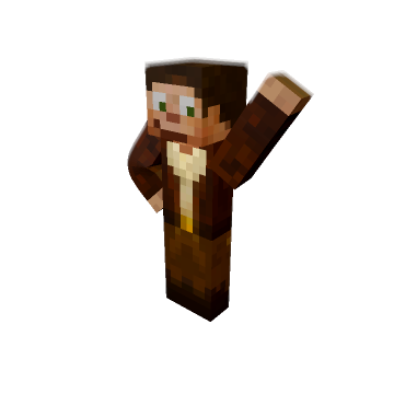 waving - Minecraft pose by yaoi_is_yaoiful | Perfect for thumbnails and renders