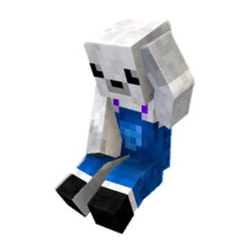 kralikosaurus se divi minecraft pose by Vladimír Horák