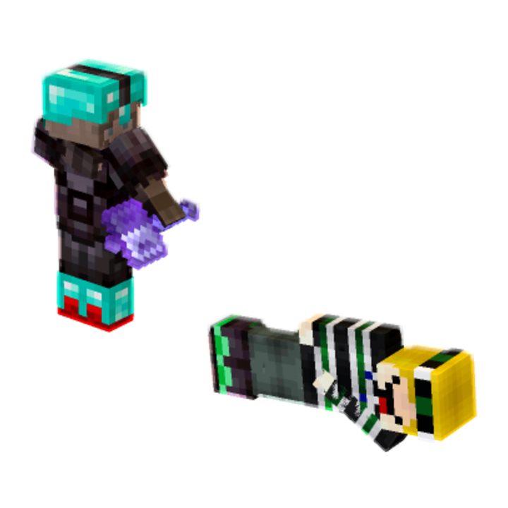 Dead Friends minecraft pose by dol9hin