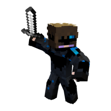aura sword minecraft pose by ashrowe
