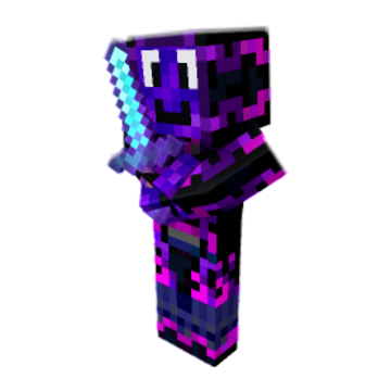 Diamond sword huge minecraft pose by malikionbeat