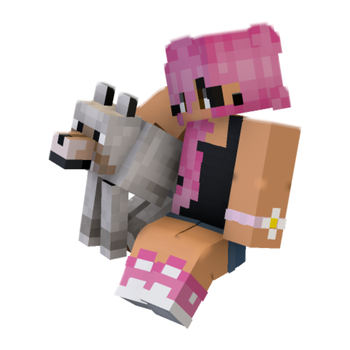man's best friend minecraft pose by seasonsofsmp