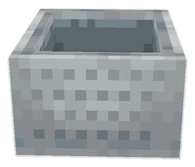Minecraft Minecart PNG, front