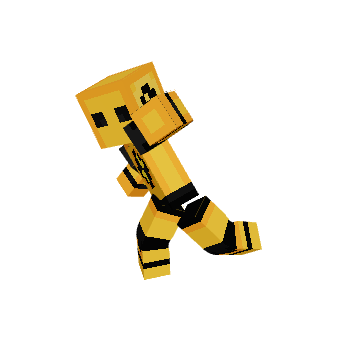 New guypose kicking or punching maby? - Minecraft pose by purplatt | Perfect for thumbnails and renders